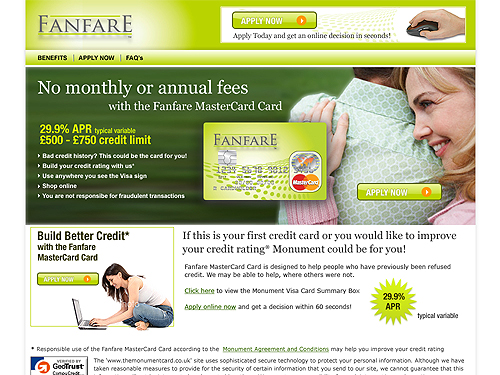 Fanfare MasterCard (CCRT UK)