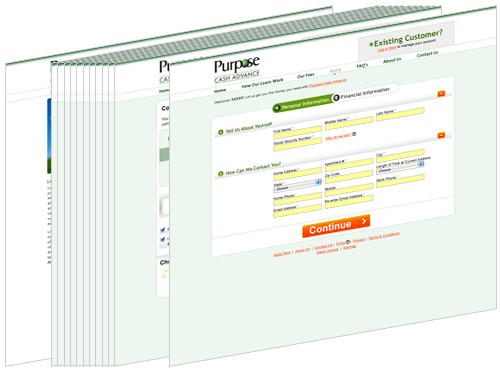 Purpose Cash Advance e-Application