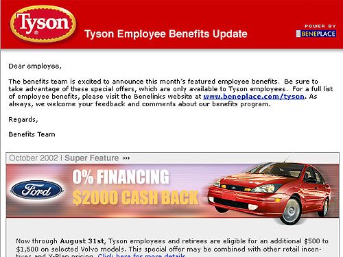 Tyson Newsletter