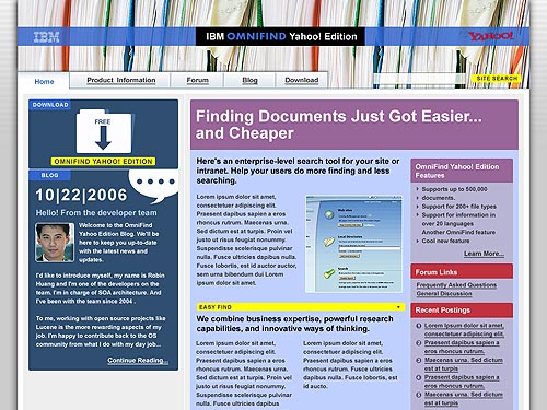 IBM OmniFind Yahoo! Edition