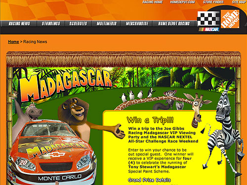 HomeDepot Racing Madagascar