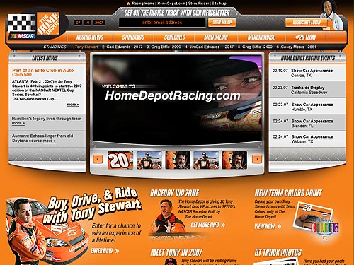 Home Depot Racing 2007